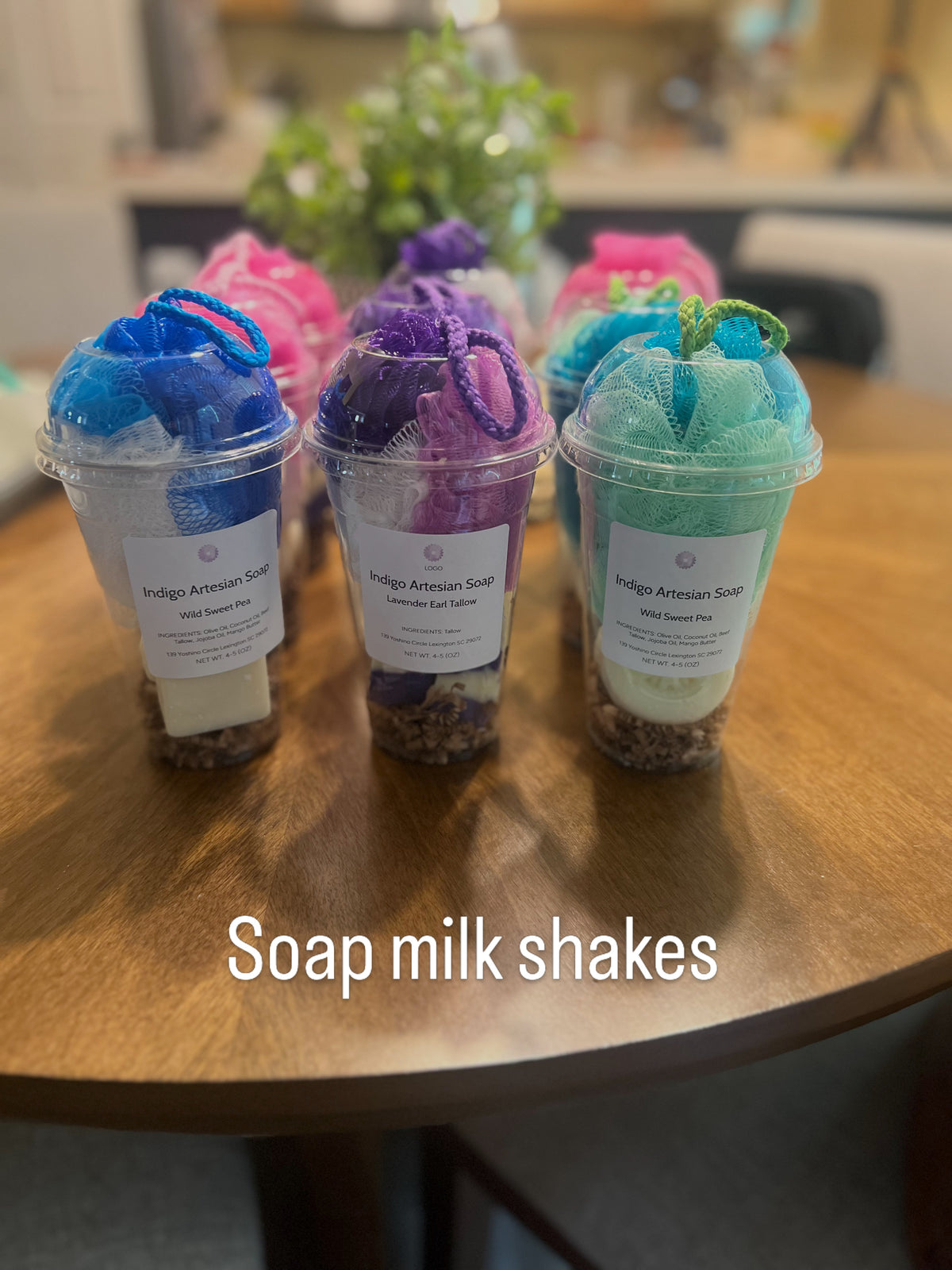 Soap Milk Shake Gift Set